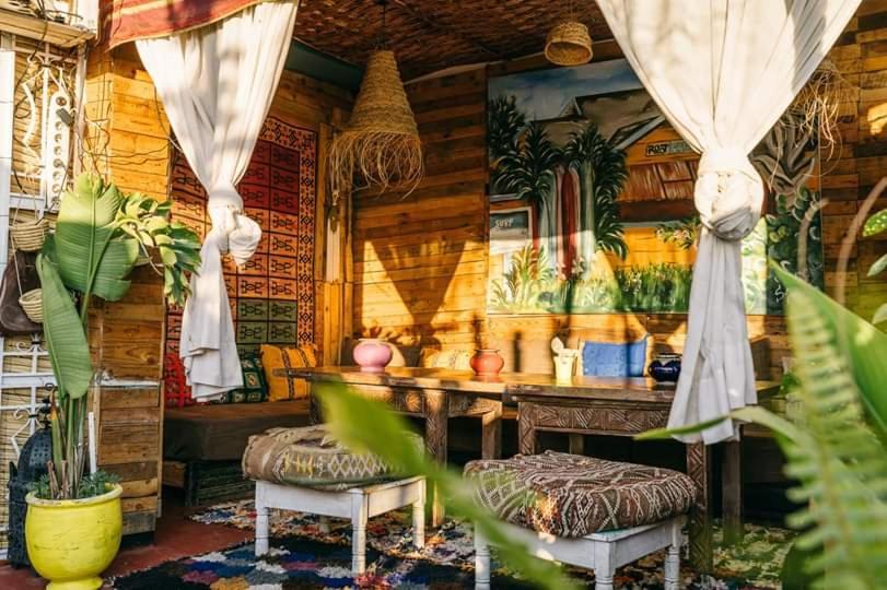Taghazout Roof Hostel Экстерьер фото